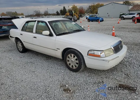 2004 Mercury Grand Marquis Ls from USA, damaged, VIN 2MEHM75W34X662447